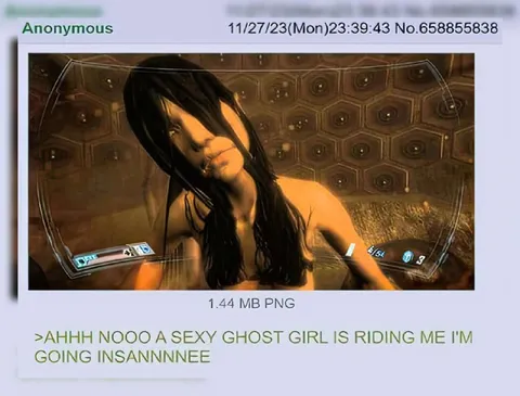 Sexy Ghost Girl Riding Me