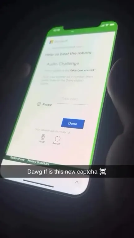 Fake Bee Sound CAPTCHA