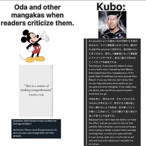 Oda and Other Mangakas
