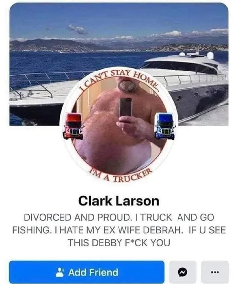 Divorced Trucker Facebook Profile