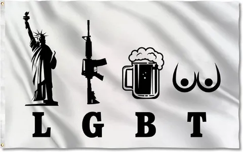 Liberty Gun Beer Moustache