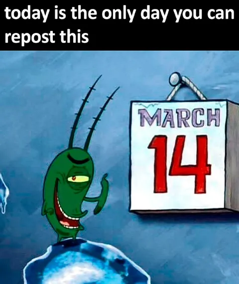 March 14 Repost Day