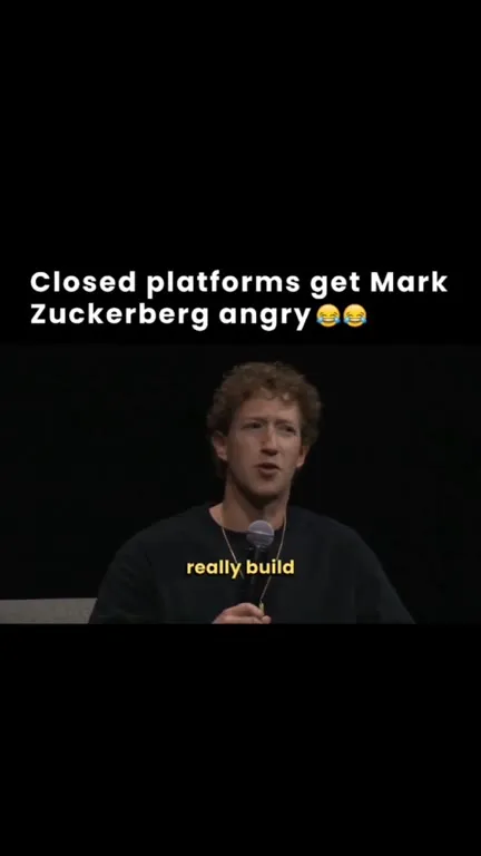 Closed Platforms Make Zuckerberg Angry