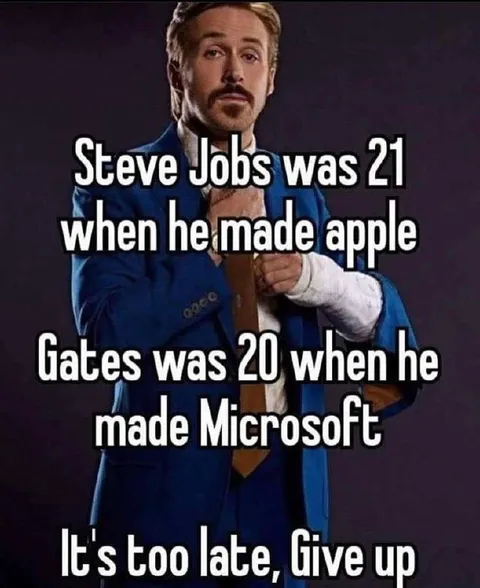 Steve Jobs and Gates Age Comparison