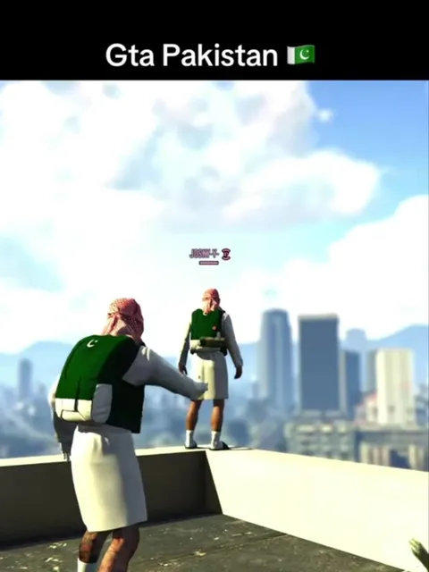 GTA Pakistan Rooftop Jump