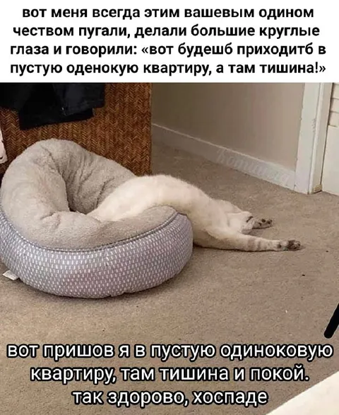 Пустая квартира и тишина