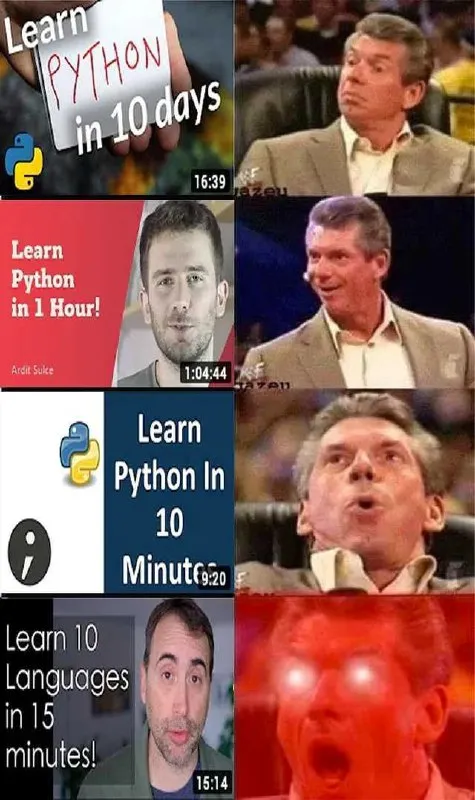 Learn Python in Ten Minutes