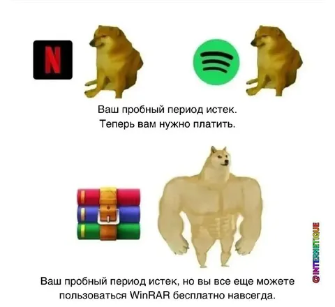 Пробный период закончился