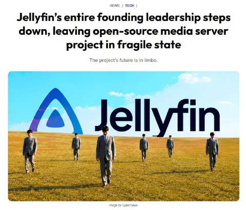 Jellyfin Leadership Walks Away