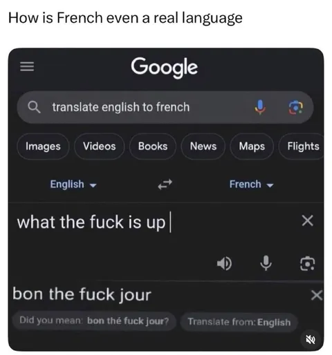 How Is French Even Real