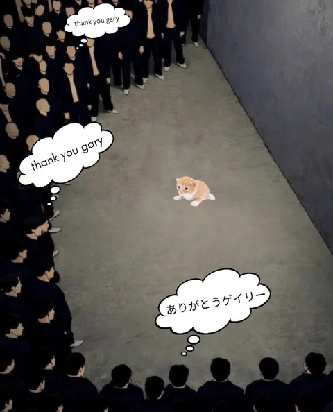 Thank You Gary Cat