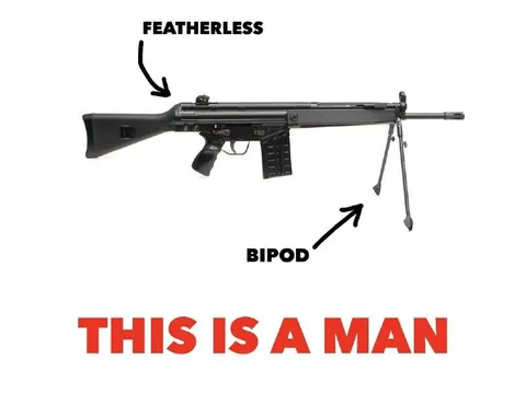 This Is a Man Rifle
