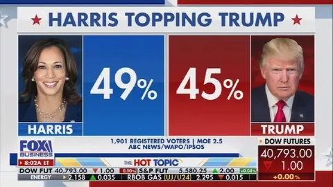 Harris Topping Trump