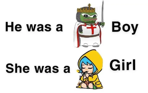He Was a Boy She Was a Girl