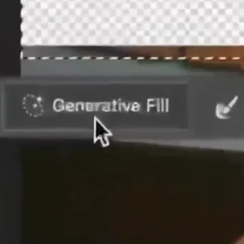 Generative Fill Reveals the Painter
