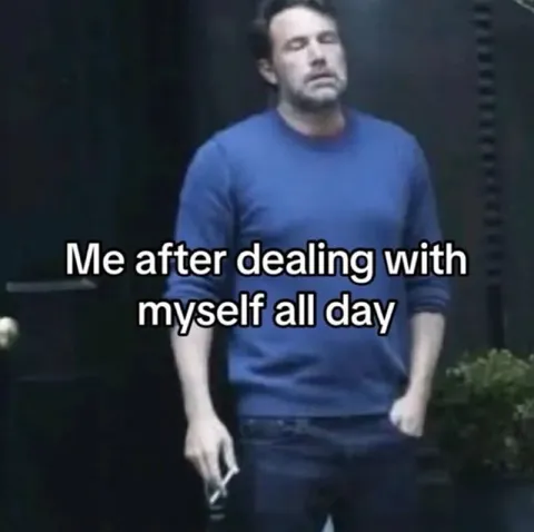 Ben Affleck Dealing With Himself