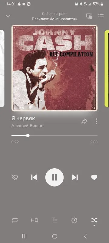 Я червяк под Johnny Cash