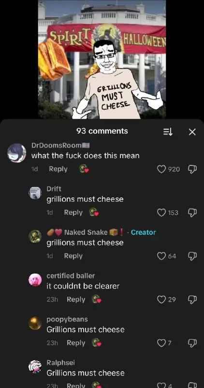 Grillions Must Cheese