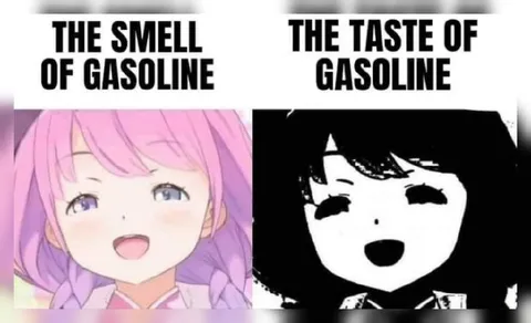 Gasoline Smell Versus Taste