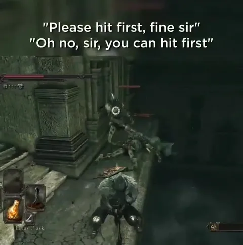 Please Hit First, Fine Sir