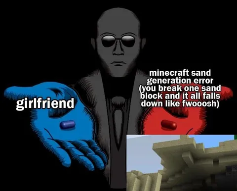 Minecraft Sand Generation Error