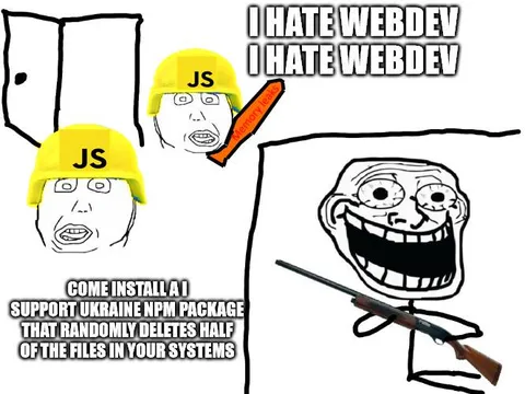 I Hate Webdev NPM Package