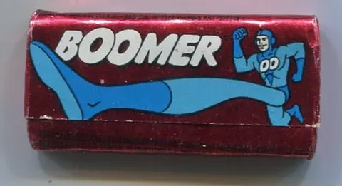 Boomer Candy Wrapper