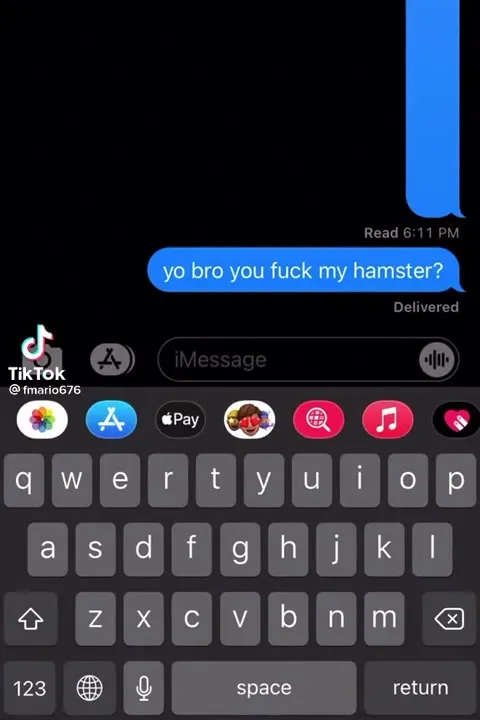 You Fuck My Hamster?