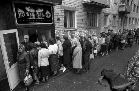 Diablo Resurrected Launch Queue