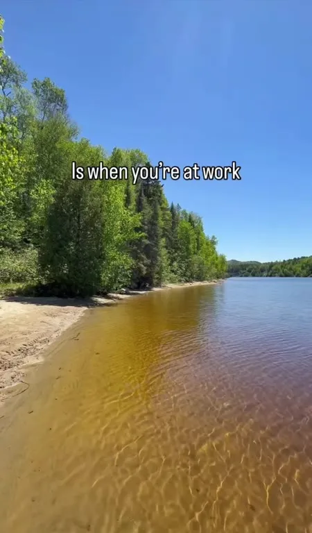 At Work on a Beautiful Day