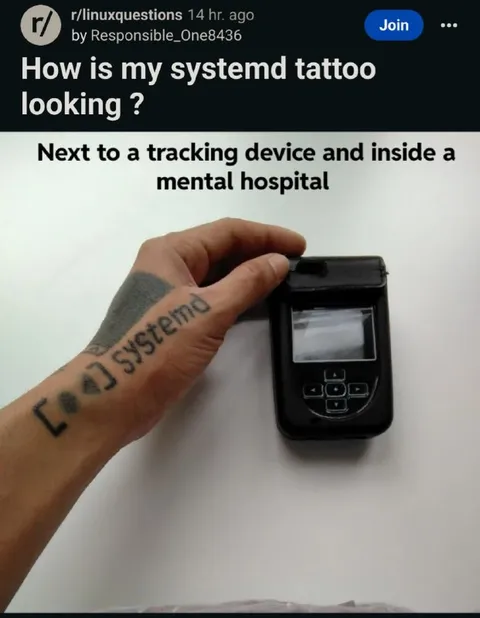 Systemd Tattoo Tracking Device