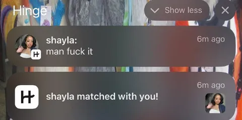 Man Fuck It Hinge Match