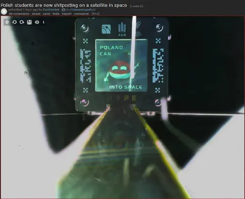Polish Students Shitposting in Space