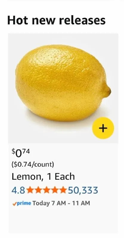 Hot New Lemon Release