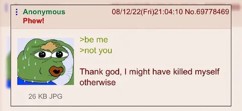 Thank God I'm Not You