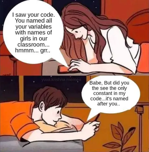 Variables Named After Girls