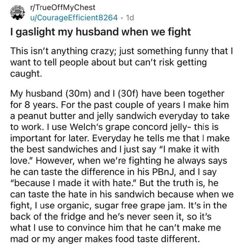 Peanut Butter and Jelly Revenge