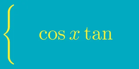 Cos x tan flag