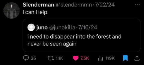 Slenderman Can Help You Disappear