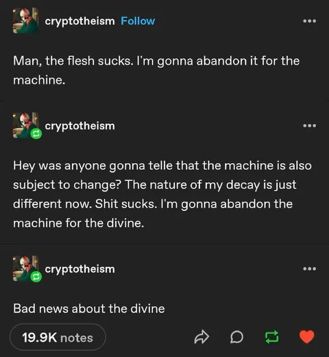 Abandoning Flesh for the Divine