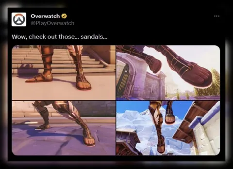 Wow, check out those sandals