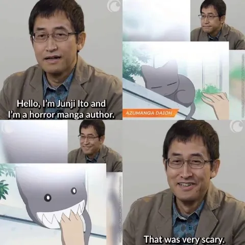 Junji Ito Finds It Scary