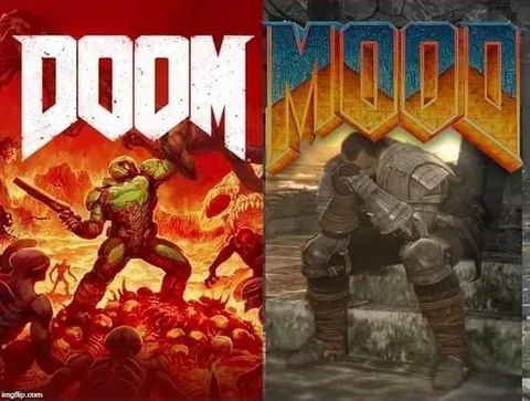 Doom Versus Morrowind Gameplay