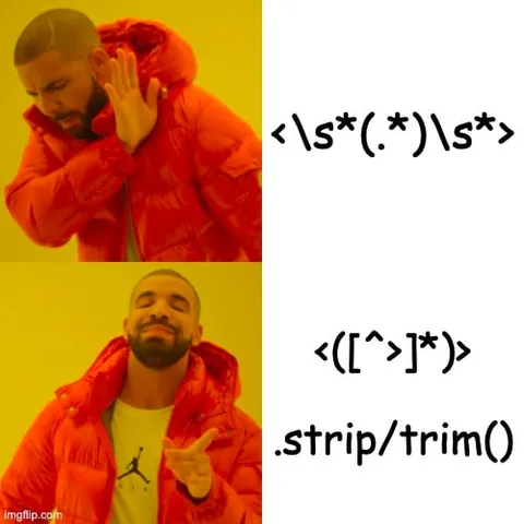 Drake Rejects Regex, Approves Trim