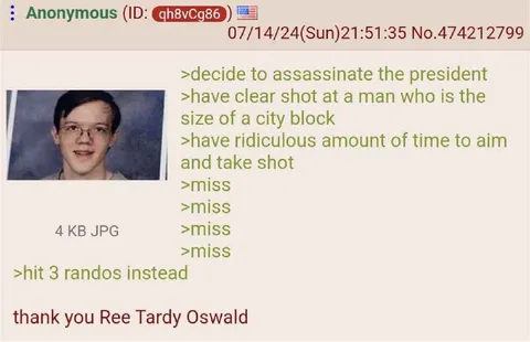 Missed Every Shot, Hit Three Randos