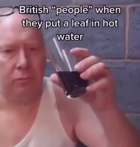 British People Drinking Tea