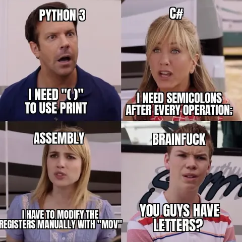 Programming Languages Have It Easy