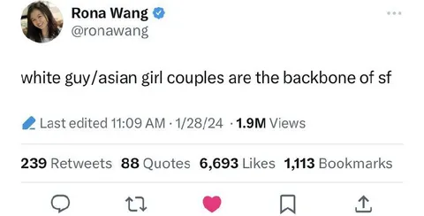 White Guy Asian Girl Couples in SF