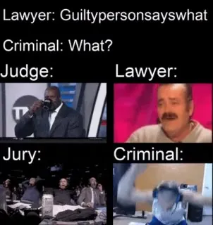 Guilty Person Says What