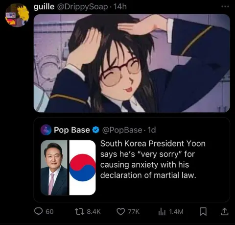 Anime Girl Reacts to Yoon’s Apology